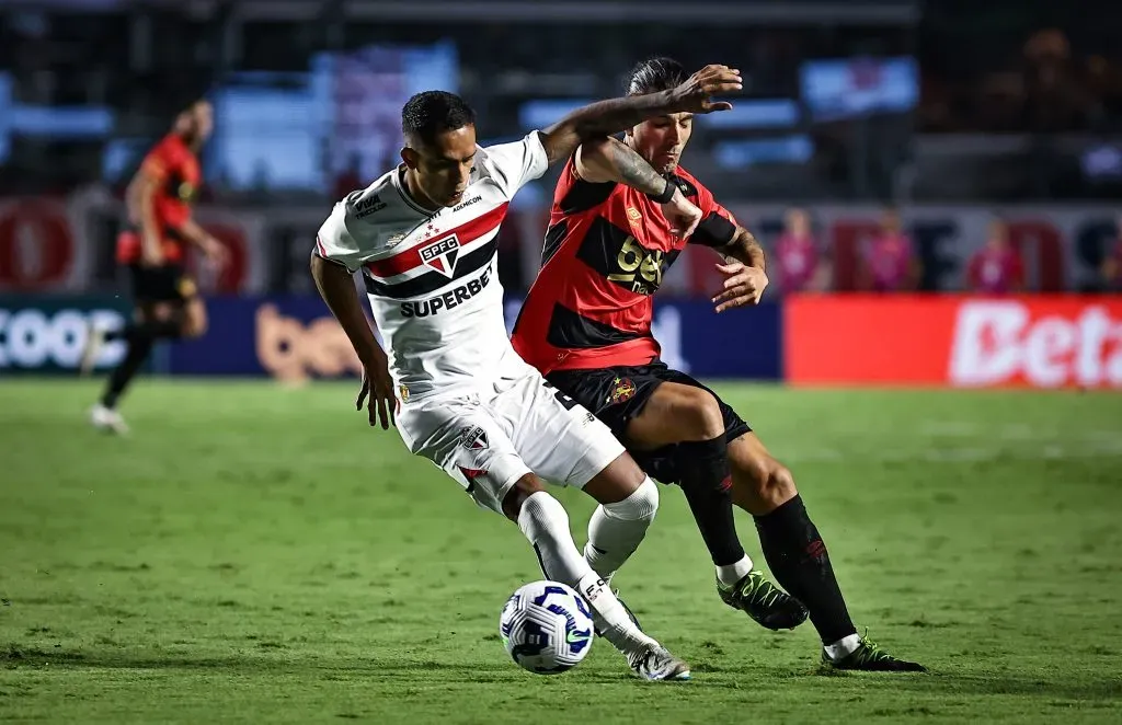 SP – SAO PAULO – 29/03/2025 – BRASILEIRO A 2025, SAO PAULO X SPORT – Igor Vinicius jogador do Sao Paulo durante partida contra o Sport no estadio Morumbi pelo campeonato Brasileiro A 2025. Foto: Fabio Giannelli/AGIF