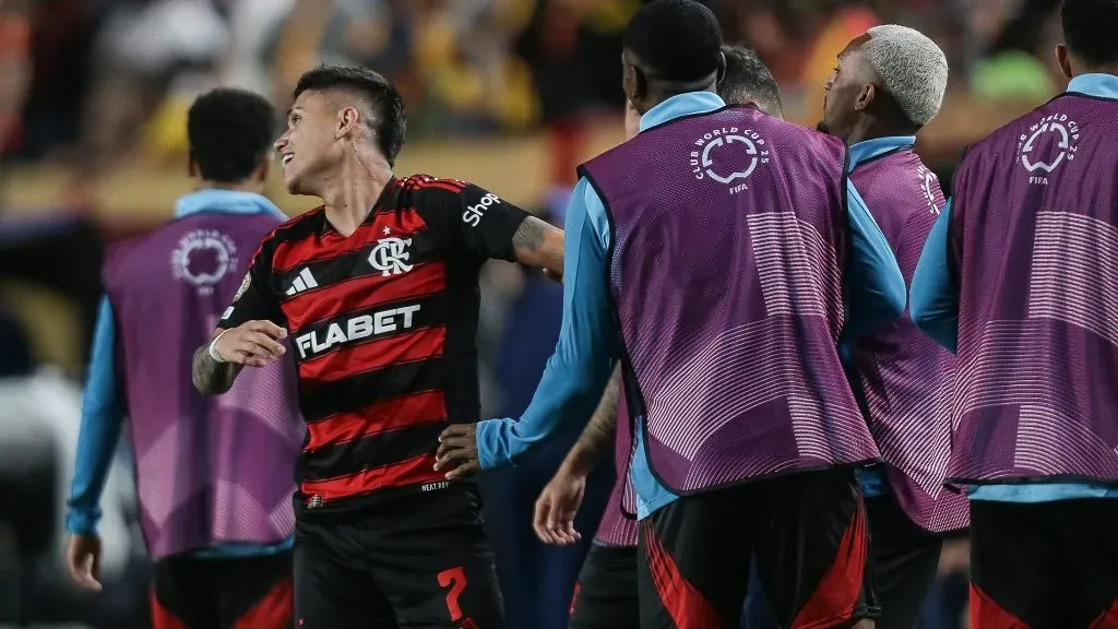 Luiz Araújo, atacante do Rubro-Negro. Foto: Gilvan de Souza/Flamengo.