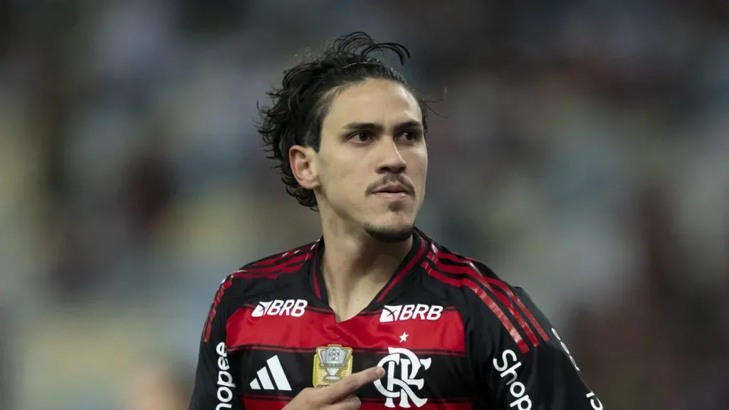 Foto: Jorge Rodrigues/AGIF – Pedro causa preocupação no Flamengo.