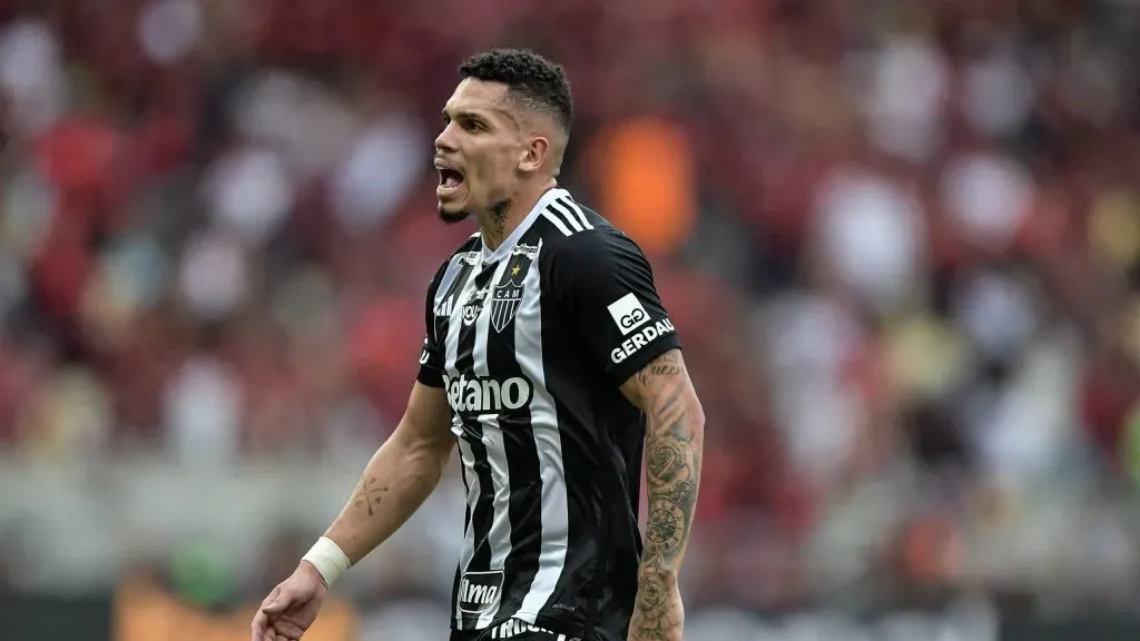 Paulinho no Atlético-MG. Foto: Thiago Ribeiro/AGIF