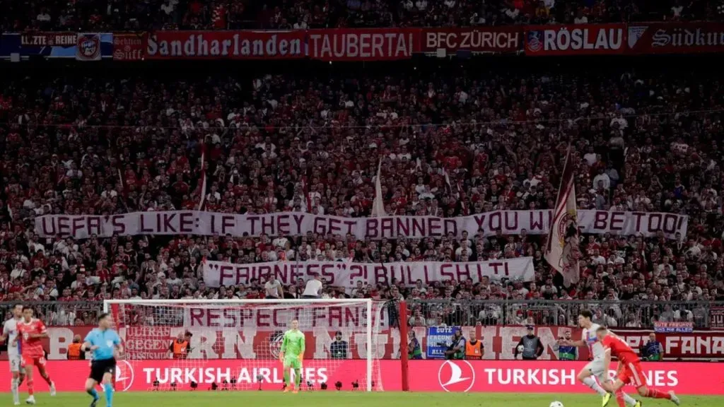 Torcida do Bayern de Munique – Foto: Getty Images