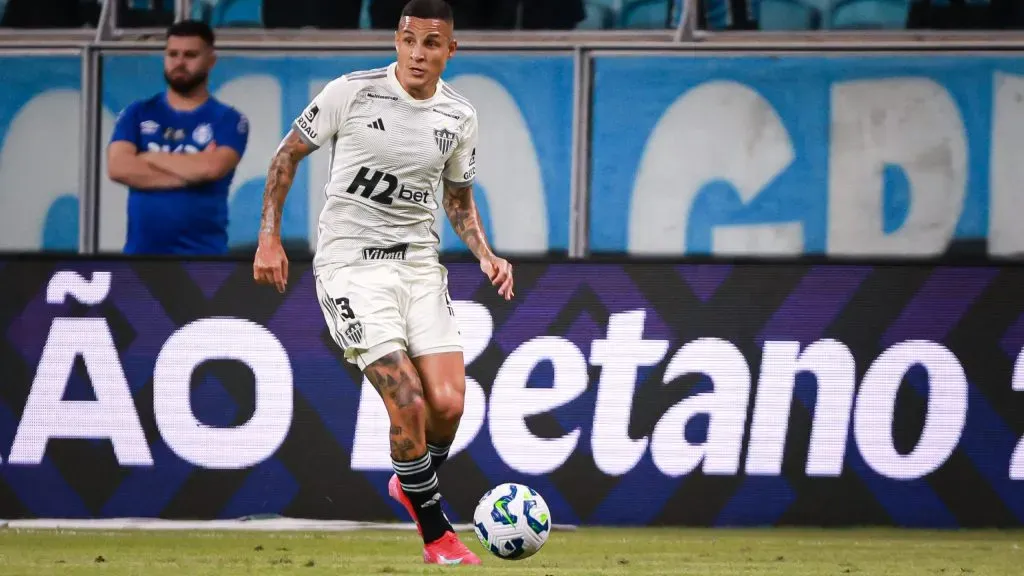 Arana durante partida. Foto: Maxi Franzoi/AGIF