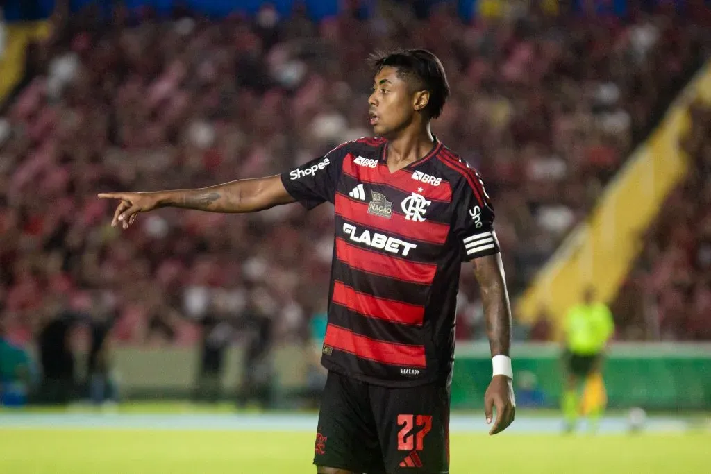 Bruno Henrique pode ser denunciado pelo STJD – Foto: Thiago Limas/AGIF