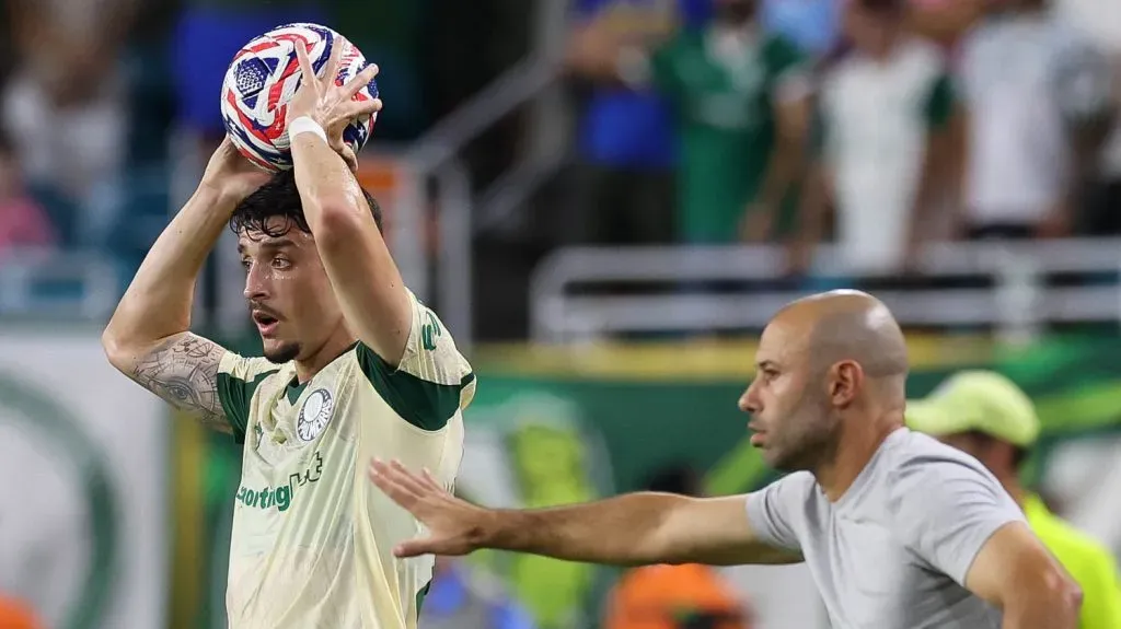 Piquerez é outro atleta que não joga diante dos ingleses. Foto: Cesar Greco/Palmeiras.