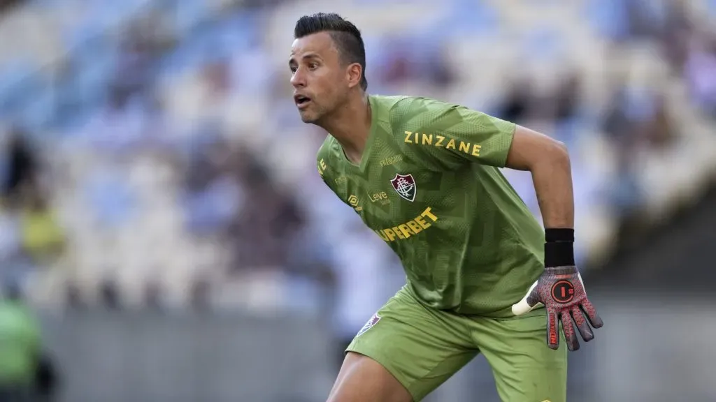 Fabio goleiro do Fluminense durante partida contra o Nova Iguacu, Foto: Jorge Rodrigues/AGIF