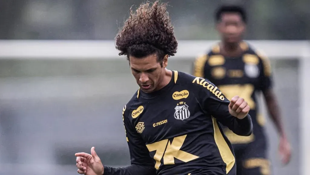 Willian Arão - Foto: Raul Baretta/Santos FC.