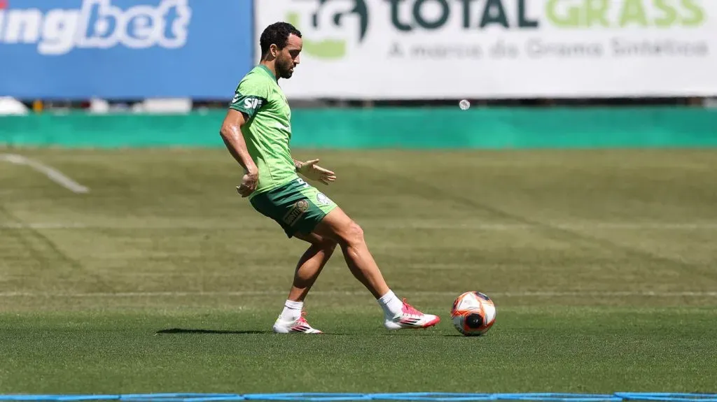 Felipe Anderson segue abaixo do esperado - (Foto: Cesar Greco/Palmeiras/by Canon)