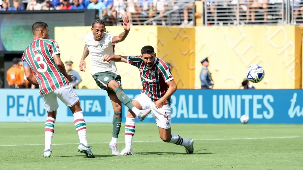 EAST RUTHERFORD, NEW JERSEY – JULY 08: Joao Pedro #20 of Chelsea FC scores his team’s second goal during the FIFA Club World Cup 2025 semi-final match between Fluminense FC and Chelsea FC at MetLife Stadium on July 08, 2025 in East Rutherford, New Jersey. (Photo by Alex Grimm/Getty Images)