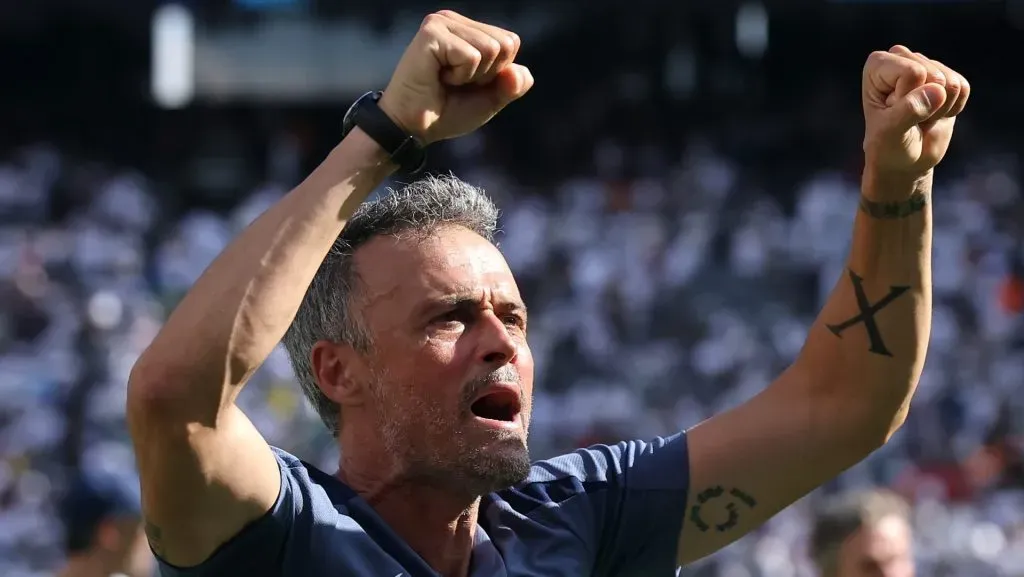 Luís Enrique, técnico do Paris Saint-Germain