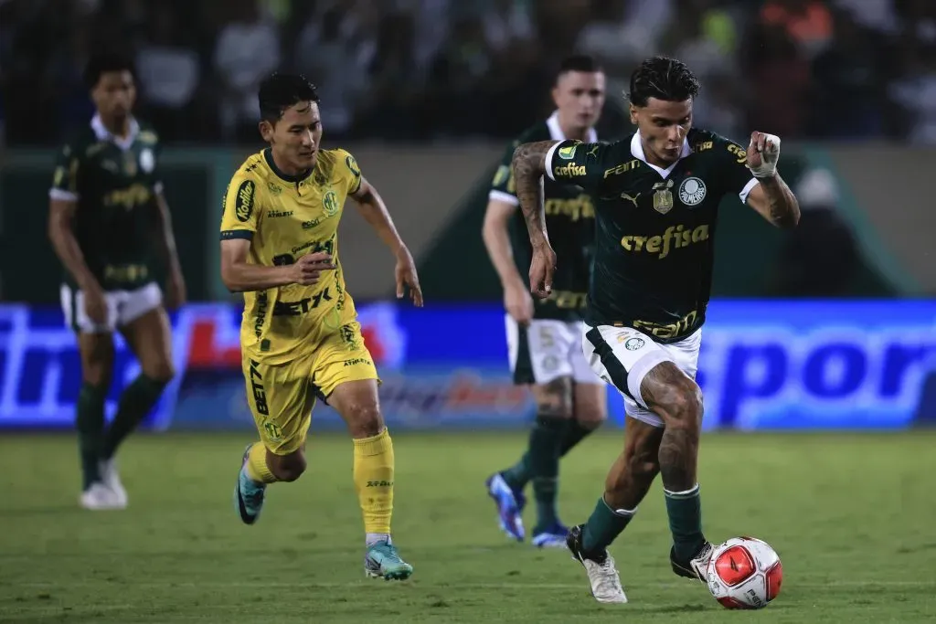 Palmeiras x Mirassol se enfrentam nesta quarta (16), às 19h, no Allianz Parque. Foto: Ettore Chiereguini/AGIF