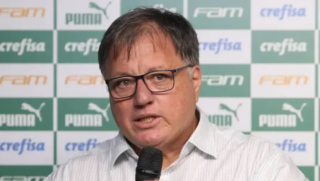 Anderson Barros, diretor de futebol do Palmeiras