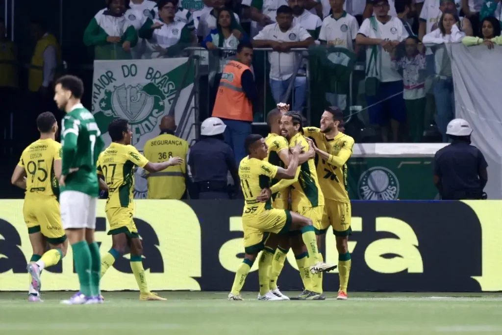 Mirassol vem de um empate contra o Palmeiras no Allianz Parque. Foto: Marcello Zambrana/AGIF