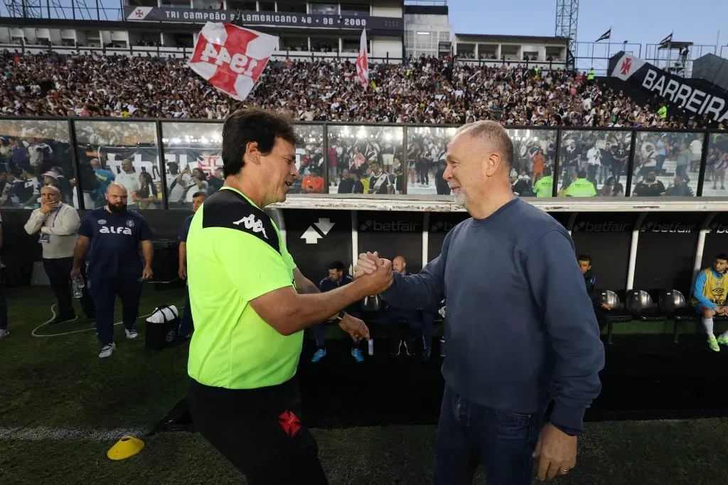 Fernando Diniz e Mano Menezes – (Photo by Wagner Meier/Getty Images)
