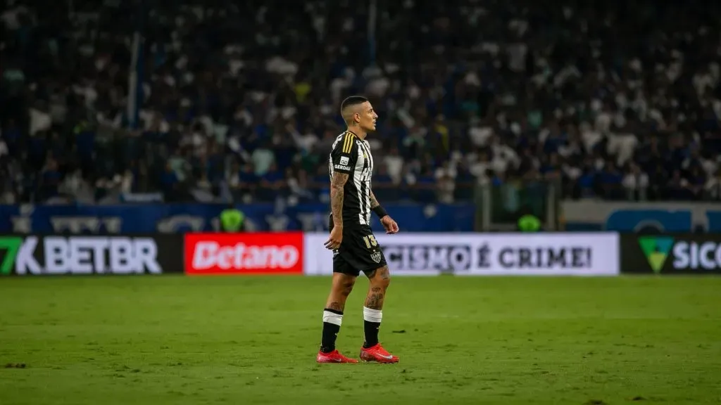 Arana, ala do Galo. Foto: Fernando Moreno/AGIF.