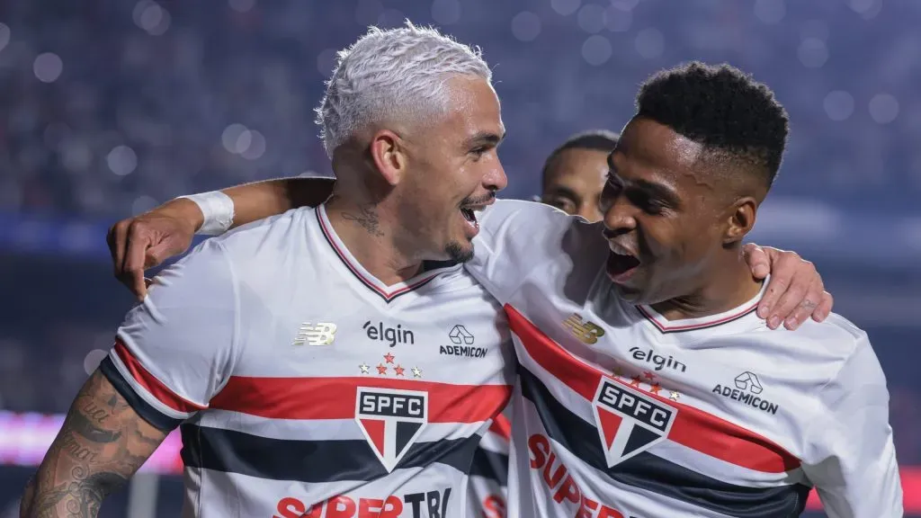 São Paulo vem de vitória no Brasileirão Betano. Foto: Marcello Zambrana/AGIF.