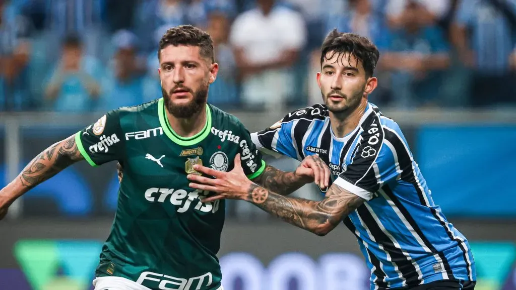 Grêmio x Palmeiras. Foto: Maxi Franzoi/AGIF