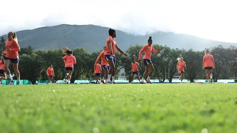Seleção Feminina na Copa América. Fotos : Lívia Villas Boas/ CBF