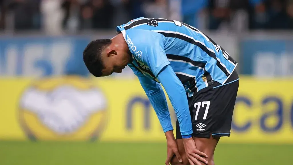 Grêmio ficou no empate com o Alianza Lima e foi eliminado da Sul-Americana. Foto: Maxi Franzoi/AGIF