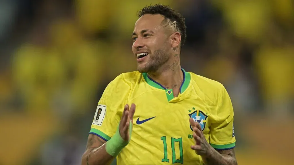 Neymar em campo pela Seleção Brasileira. (Photo by Pedro Vilela/Getty Images)