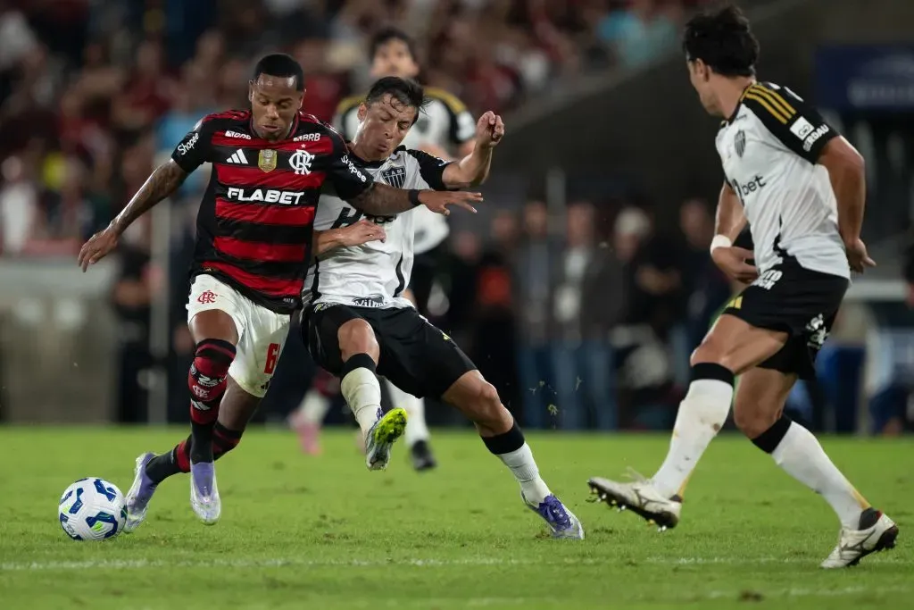 Flamengo foi derrotado por 1 a 0. Foto: Jorge Rodrigues/AGIF