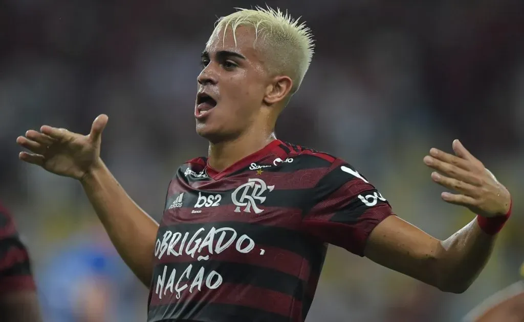 Reinier é revelado pelo Flamengo - Foto: Thiago Ribeiro/AGIF.