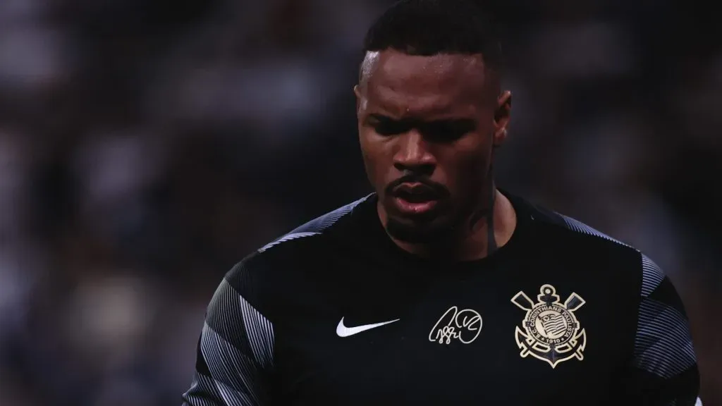 Carlos Miguel, EX-goleiro do Corinthians durante partida contra o Athletico-PR no estadio Arena Corinthians pelo campeonato Brasileiro A 2022. Foto: Ettore Chiereguini/AGIF