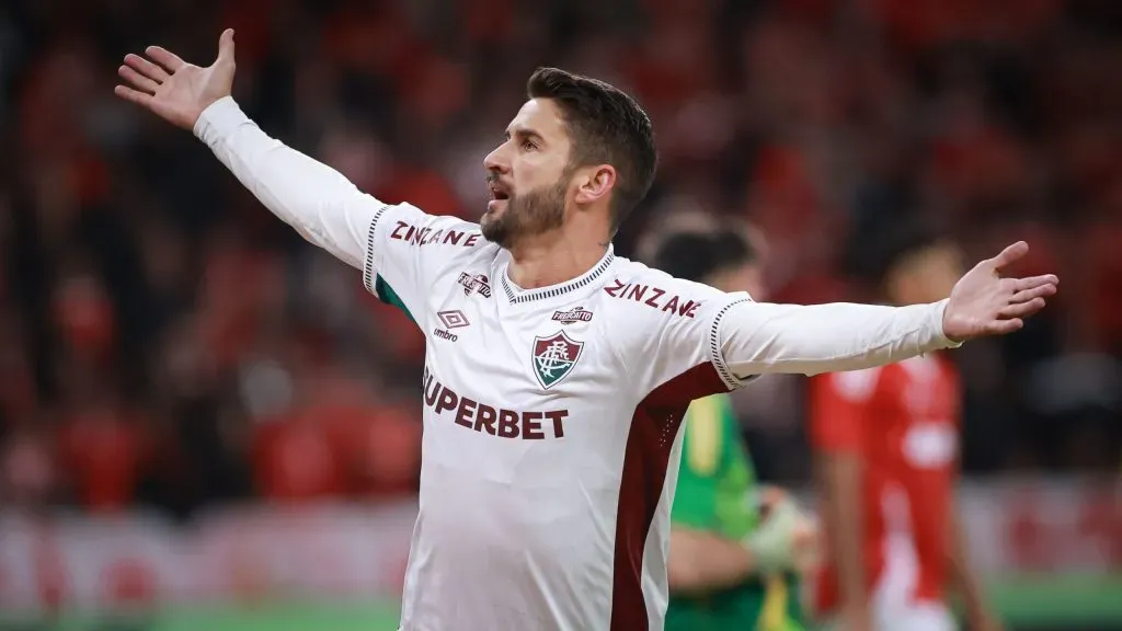 Everaldo, atacante do Tricolor das Laranjeiras. Foto: Maxi Franzoi/AGIF.