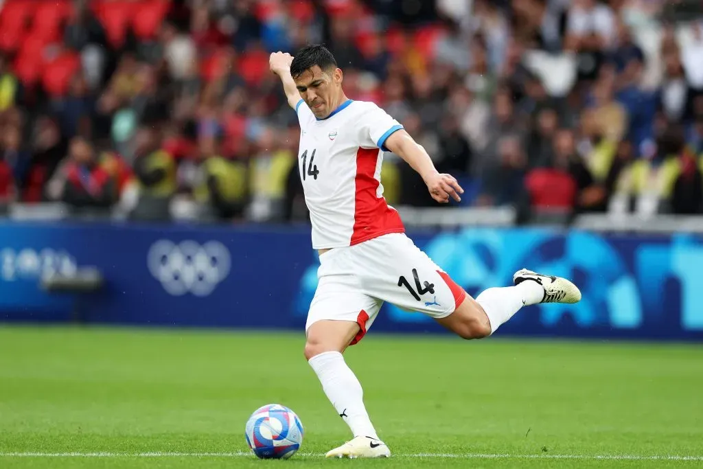 Balbuena defendendo a Seleção do Paraguai. (Photo by Michael Steele/Getty Images)