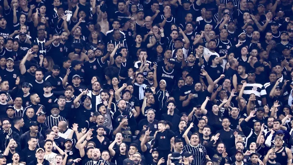 Fiel Torcida durante partida na Neo Química Arena – Foto: Marcello Zambrana/AGIF