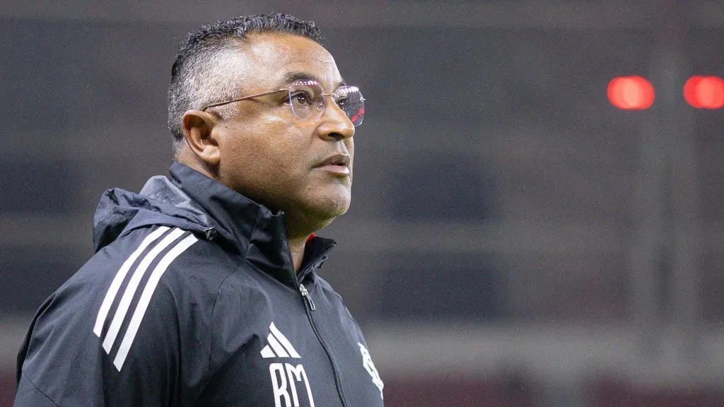 Roger Machado, técnico do Colorado. Foto: Maxi Franzoi/AGIF.