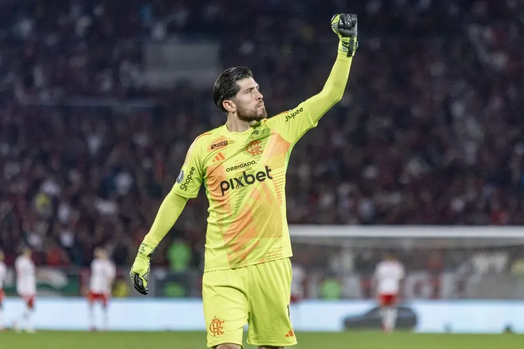 RJ – RIO DE JANEIRO – 13/08/2025 – COPA LIBERTADORES 2025, FLAMENGO X INTERNACIONAL – Rossi jogador do Flamengo durante partida contra o Internacional no estadio Maracana pelo campeonato Copa Libertadores 2025. Foto: Lucas Gabriel Cardoso/AGIF