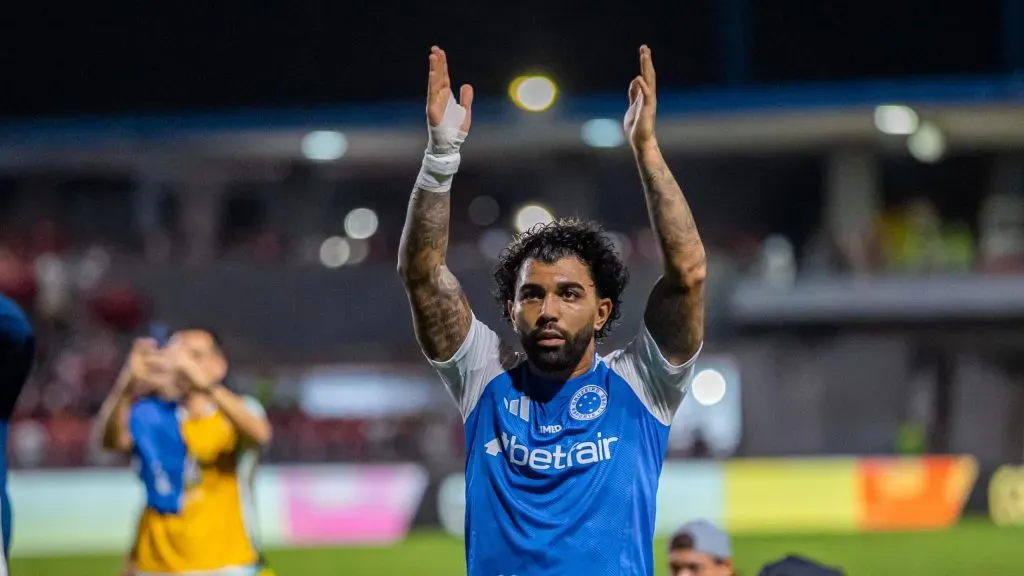 Gabigol no Cruzeiro. Foto: Itawi Albuquerque/AGIF