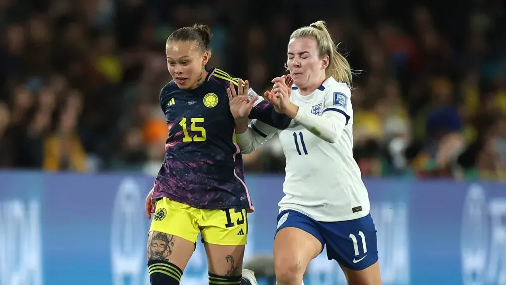 Ana Guzmán pela Seleção Colombiana. (Photo by Lars Baron/Getty Images)