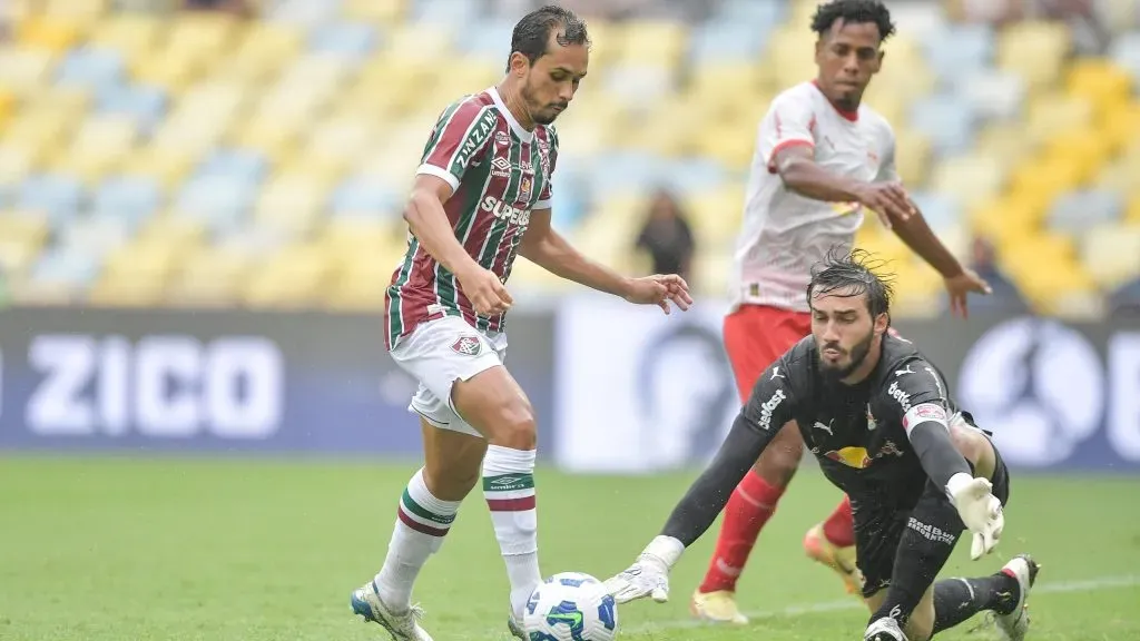 Lima durante partida do Flu x Braga no primeiro turno. Foto: Thiago Ribeiro/AGIF