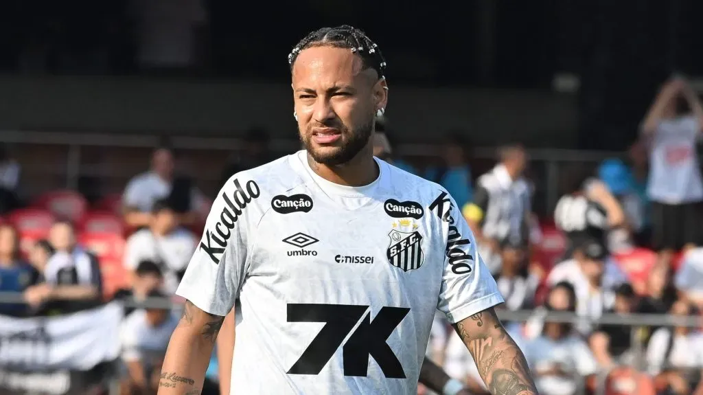 Neymar jogador do Santos