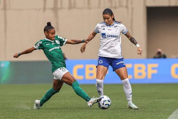 Palmeiras x Cruzeiro. Foto: Rebeca Reis/Staff Images Woman/CBF