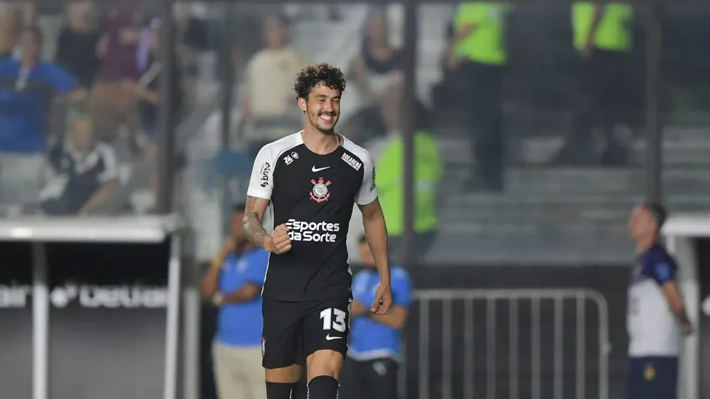 Gustavo Henrique, atleta do Timão. Foto: Thiago Ribeiro/AGIF.