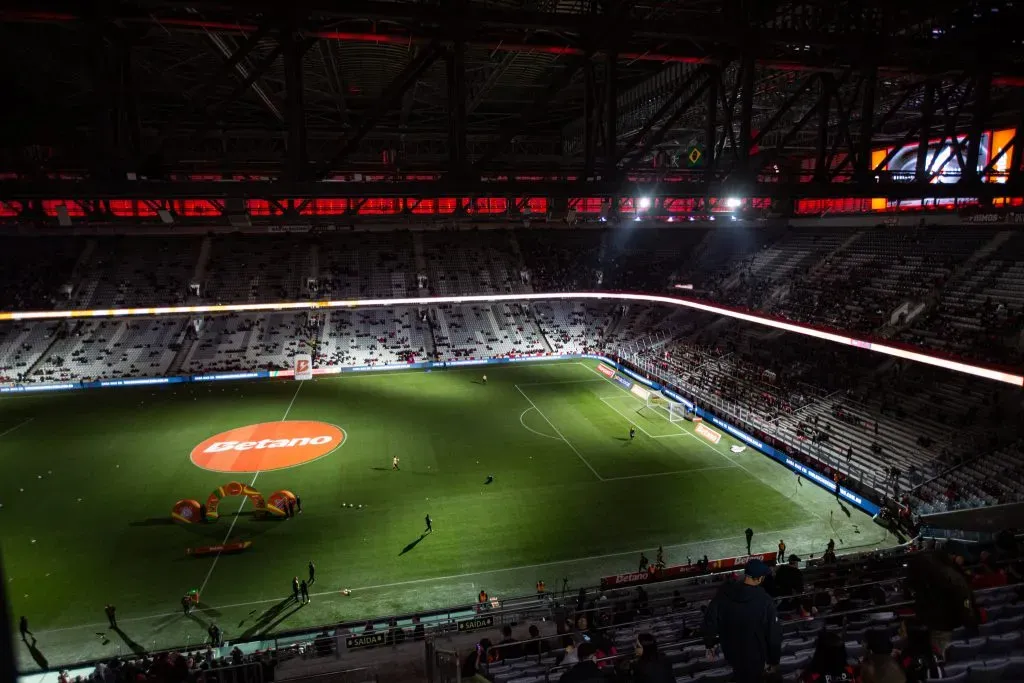Arena da Baixada para partida entre Athletico-PR e Corinthians pelo campeonato Copa Do Brasil 2025. Foto: Luis Garcia/AGIF