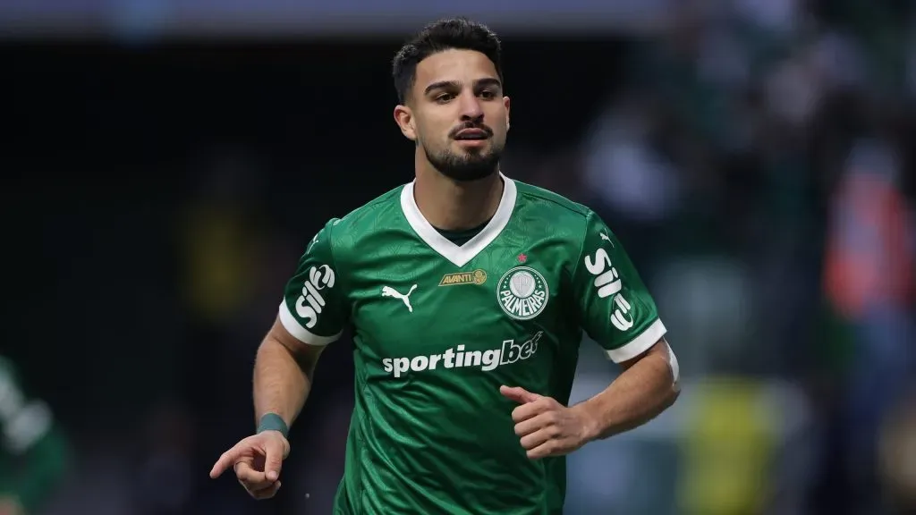 Flaco López em ação pelo Palmeiras. Foto: Ettore Chiereguini/AGIF