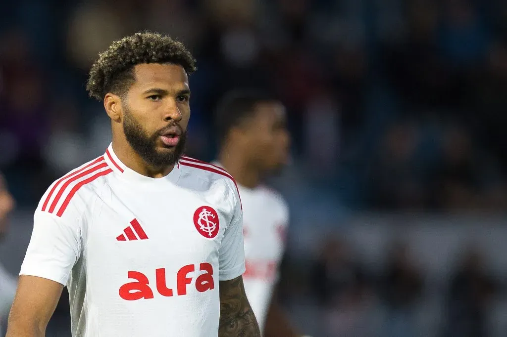 SP – BRAGANCA PAULISTA – 09/08/2025 – BRASILEIRO A 2025, BRAGANTINO X INTERNACIONAL – Wesley jogador do Internacional durante partida contra o Bragantino no estadio Cicero De Souza Marques pelo campeonato Brasileiro A 2025. Foto: Anderson Romao/AGIF