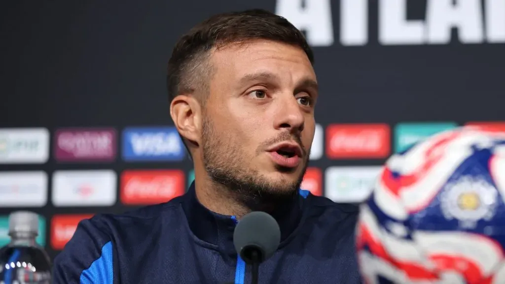 Martin Anselmi, novo técnico do Atlético-MG atuando no Porto (Foto: Alex Grimm/Getty Images)
