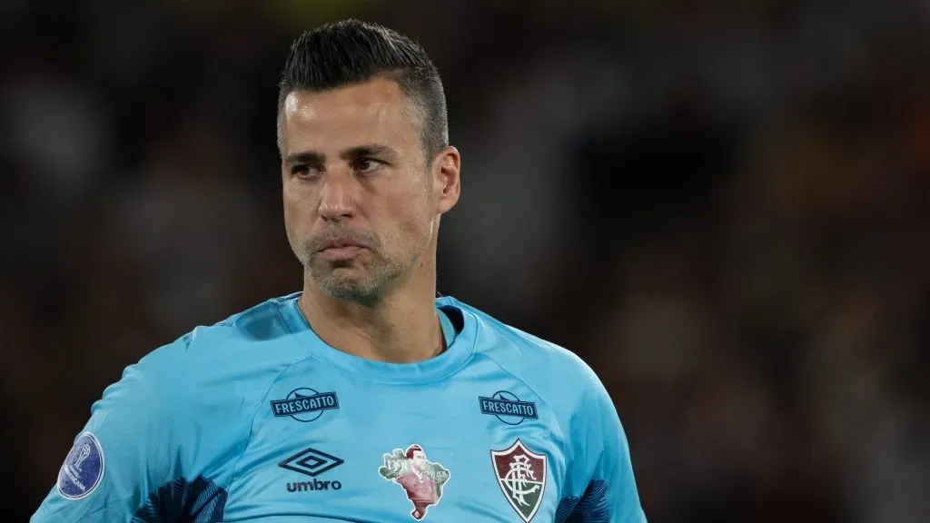 Fábio, arqueiro do Tricolor das Laranjeiras. Foto: Jorge Rodrigues/AGIF.