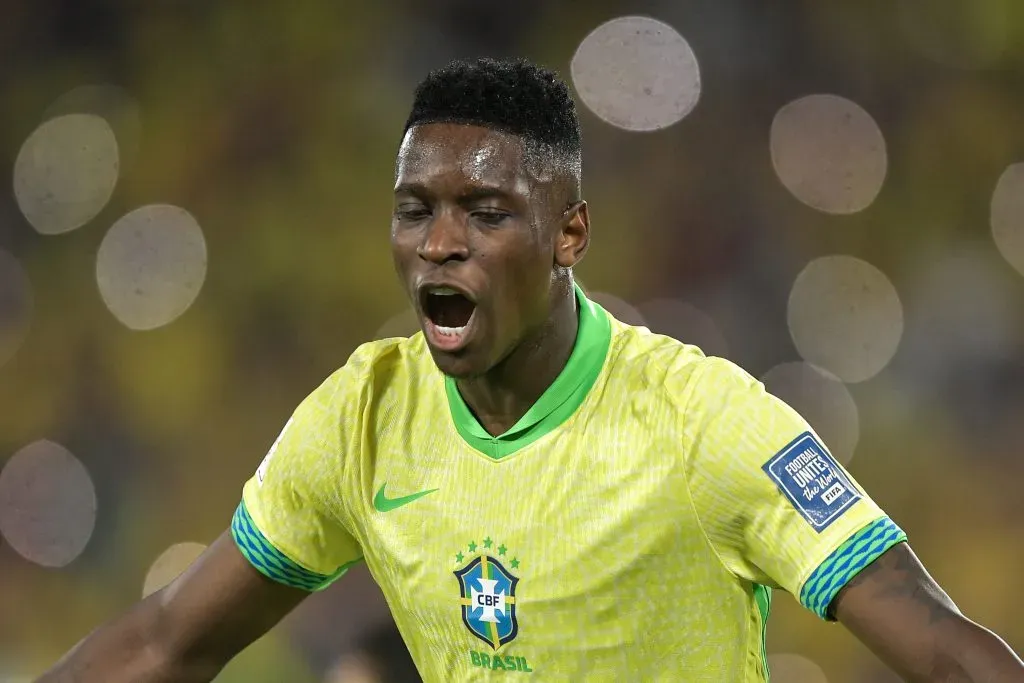Ex-Botafogo Luiz Henrique, jogador do Brasil, durante partida contra o Chile no estadio Maracana pelo campeonato Eliminatorias Copa Do Mundo 2026. Foto: Thiago Ribeiro/AGIF
