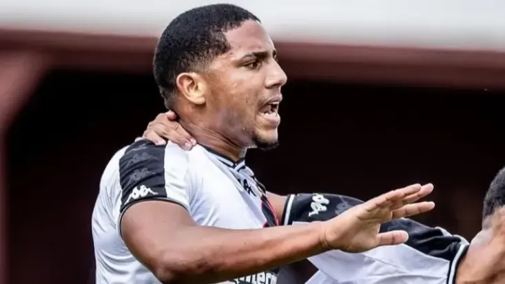 Léo Jacó comemora gol do Vasco (Foto: Vinicius Gentil/Vasco)