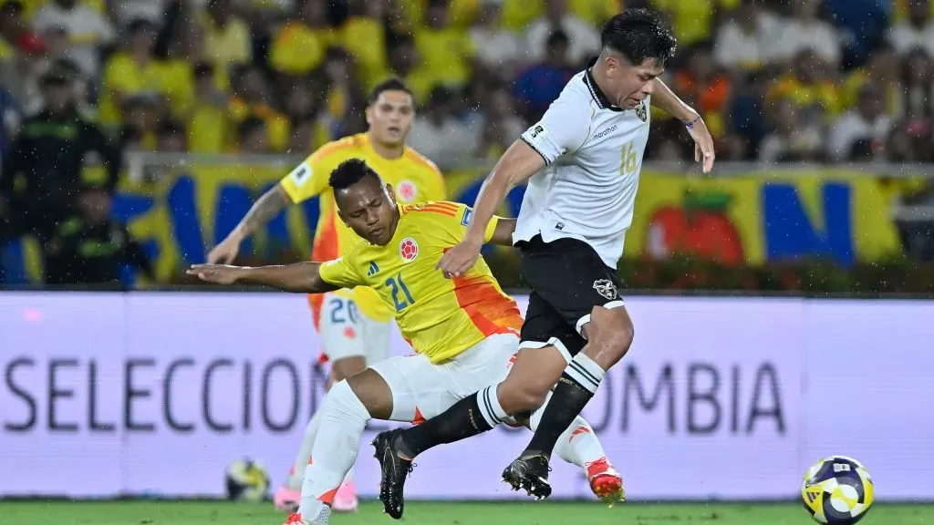 Colômbia e Bolívia pelas Eliminatórias. (Photo by Gabriel Aponte/Getty Images)