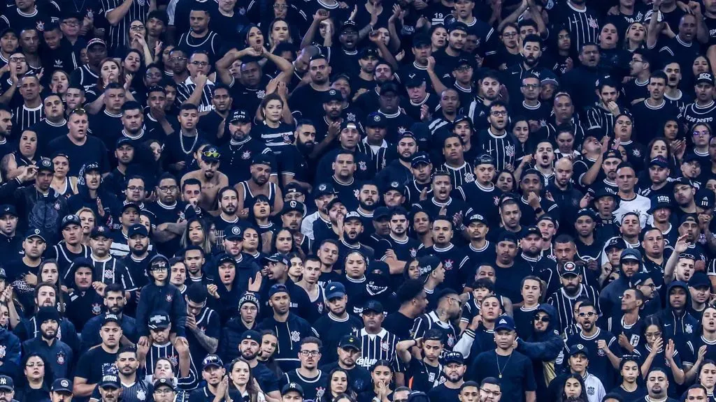 Torcida do Corinthians presente na Neo Química Arena. Foto: Marcello Zambrana/AGIF.