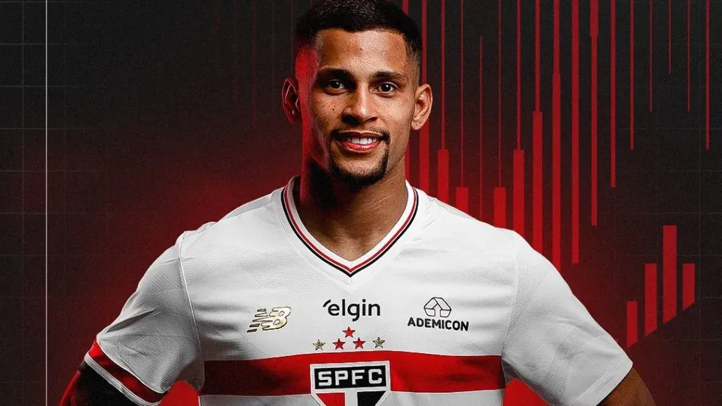 São Paulo anuncia lateral Mailton, ex-Chapecoense - Foto: São Paulo FC