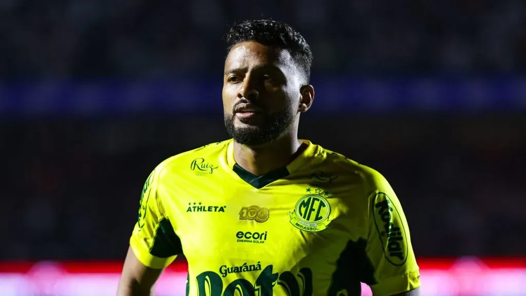 Reinaldo, do Mirassol. Foto: Fabio Giannelli/AGIF.