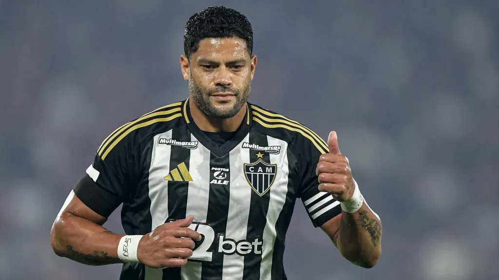 Hulk em partida pelo Atlético-MG. Foto: Thiago Ribeiro/AGIF