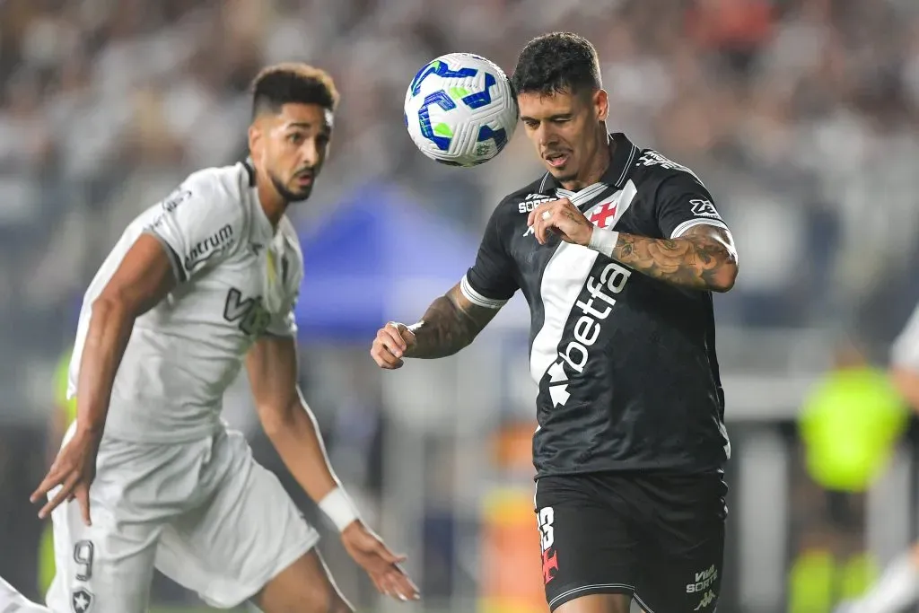 Vasco e Botafogo empataram em 1 a 1 na ida da Copa do Brasil, em São Januário. Foto: Thiago Ribeiro/AGIF